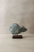 Stone Fish Sculpture - Zimbabwe - 33.5