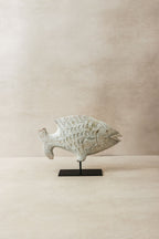 Stone Fish Sculpture - Zimbabwe - 36.1