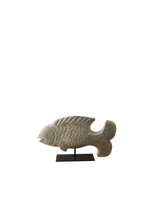 Stone Fish Sculpture - Zimbabwe - 36.2