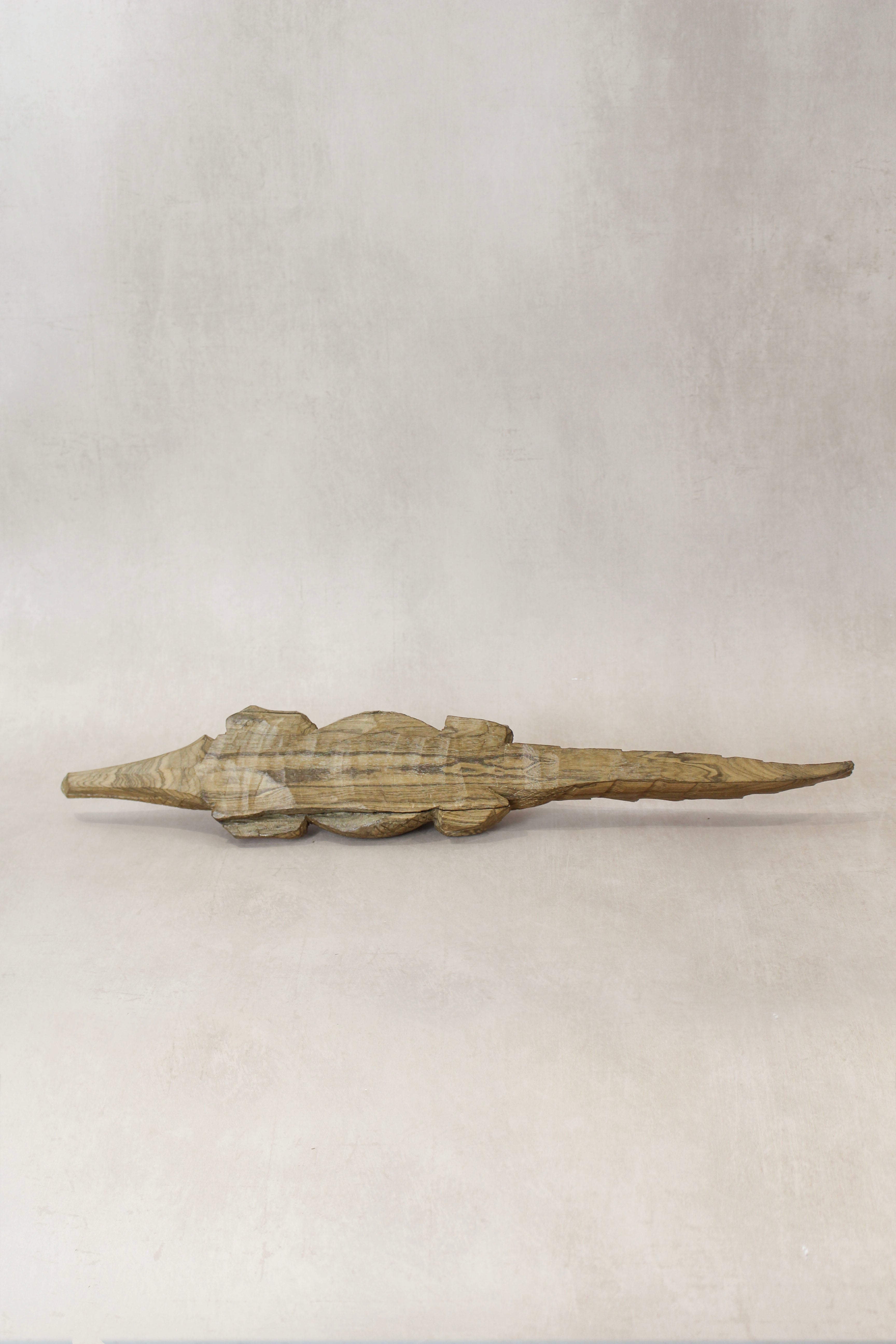 Zimbabwe Crocodile sculpture 56.3