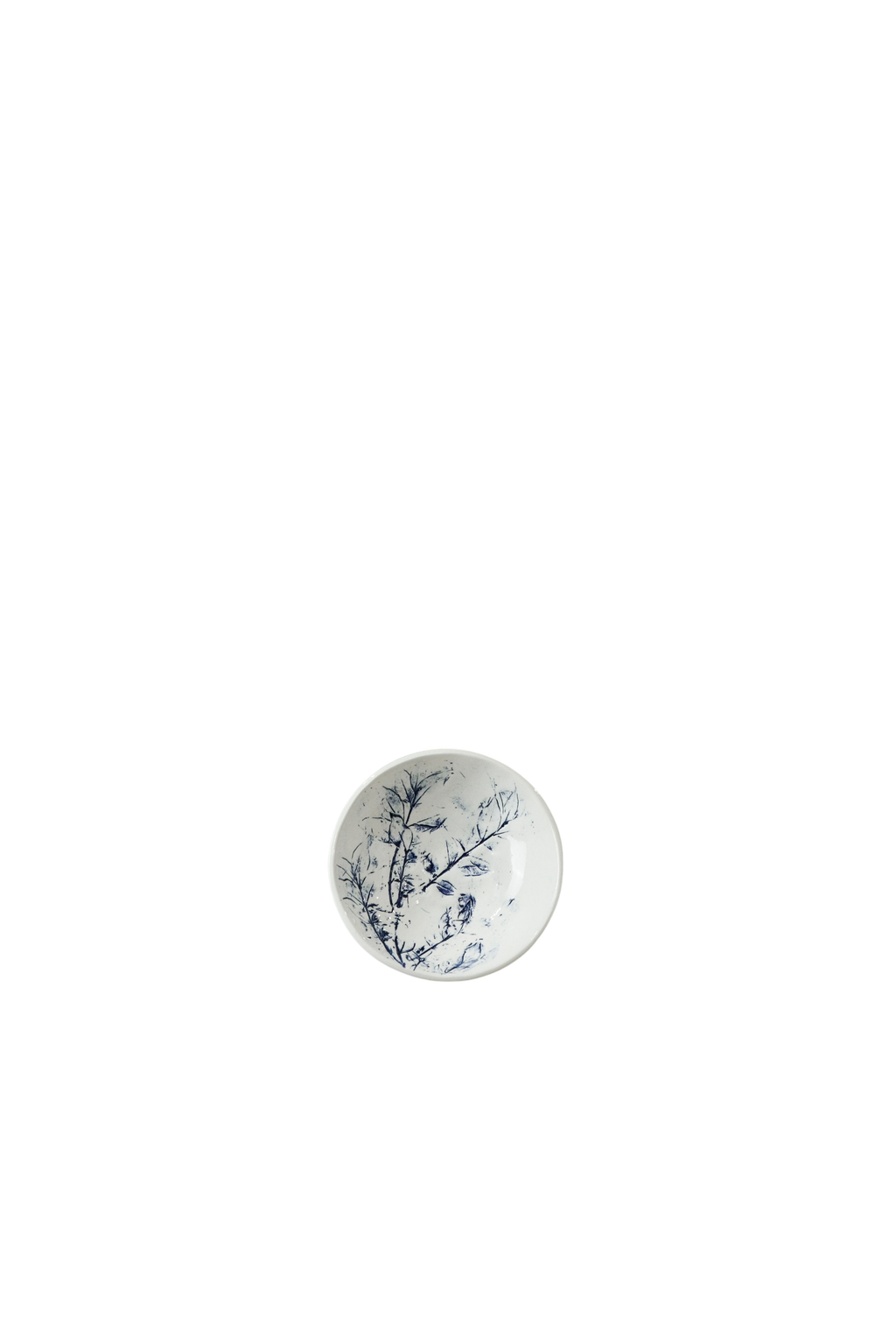 Cobalt Blue Fynbos Ceramic Plate - n°10