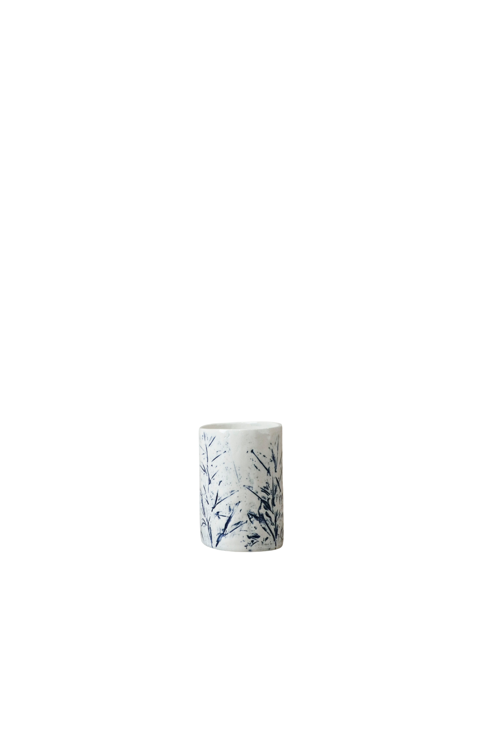 Cobalt Blue Fynbos Vase - n° 17