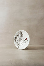 Fynbos & Bird ceramic plate n°19