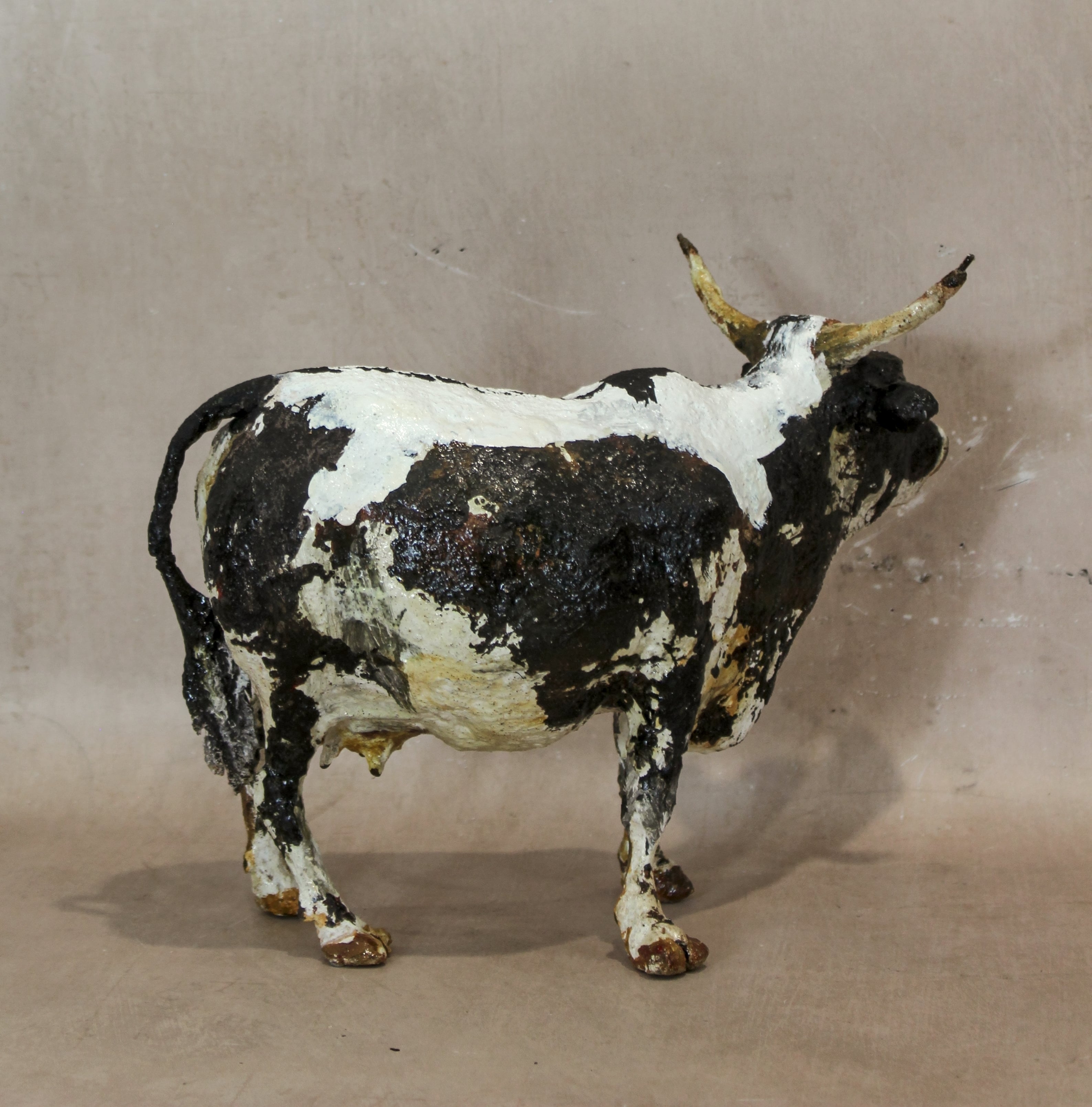 Paper Mache Nguni Cow - 185.1