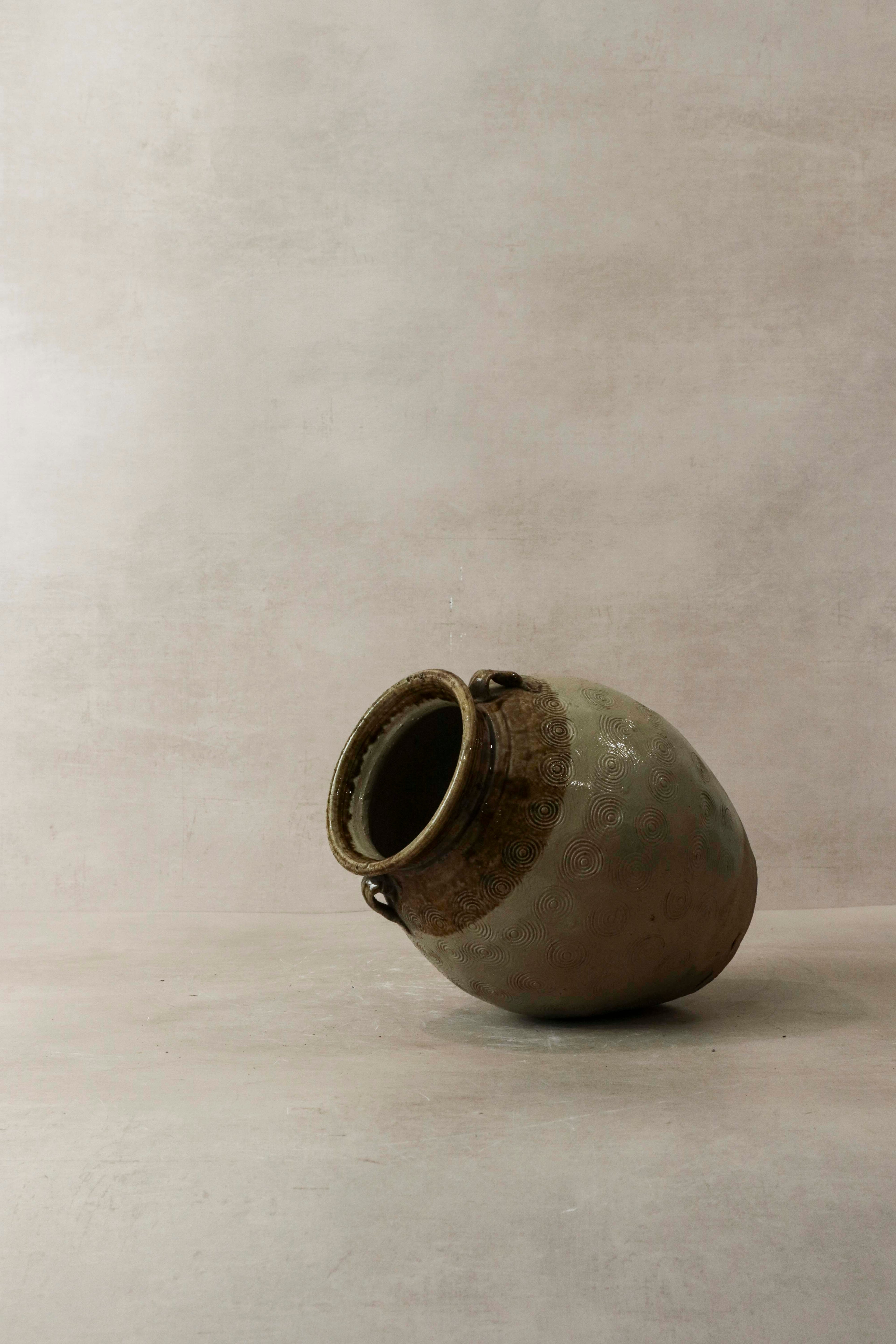 Vintage Glazed Yunnan Pot - OB68