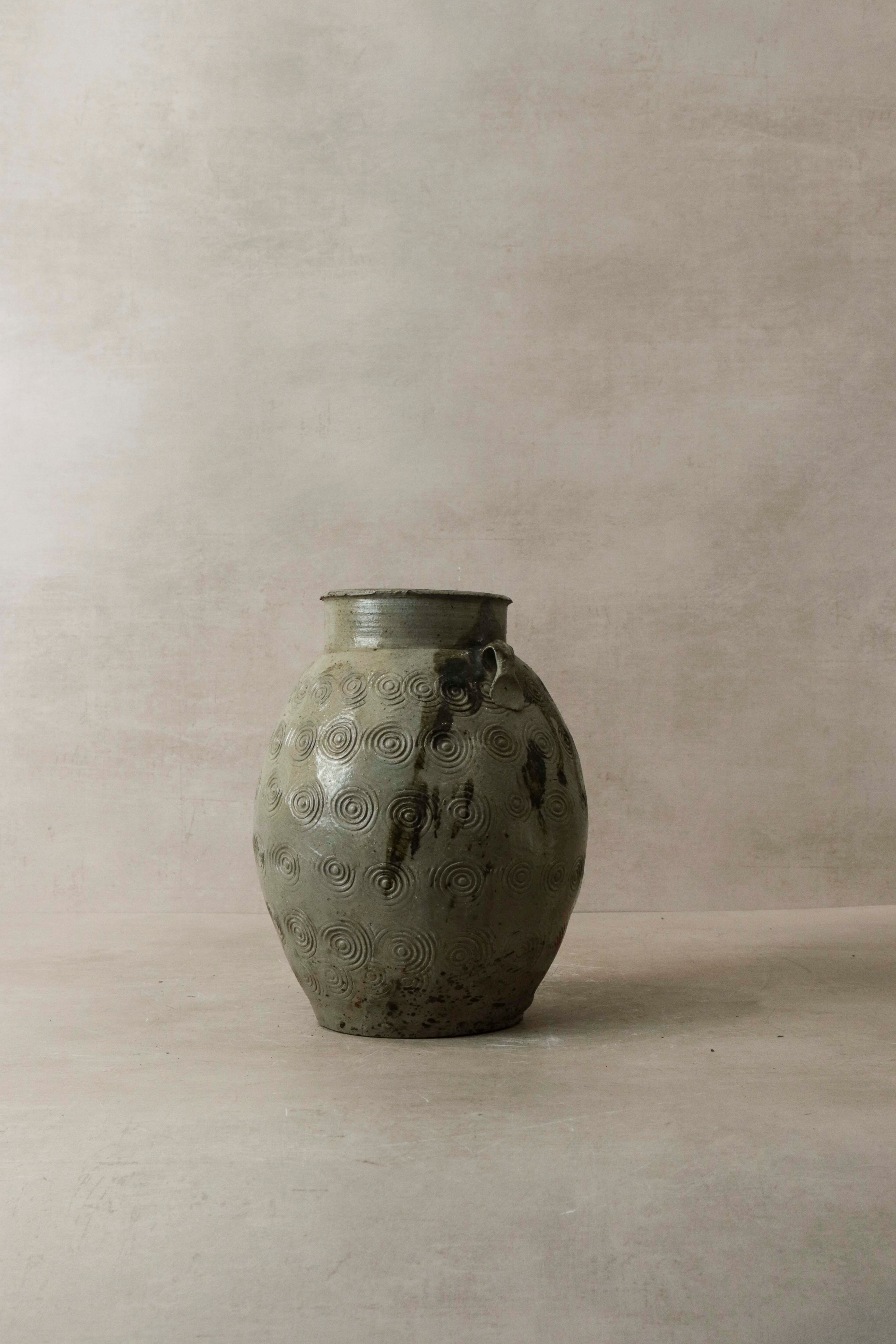 Vintage Glazed Yunnan Pot - OB69
