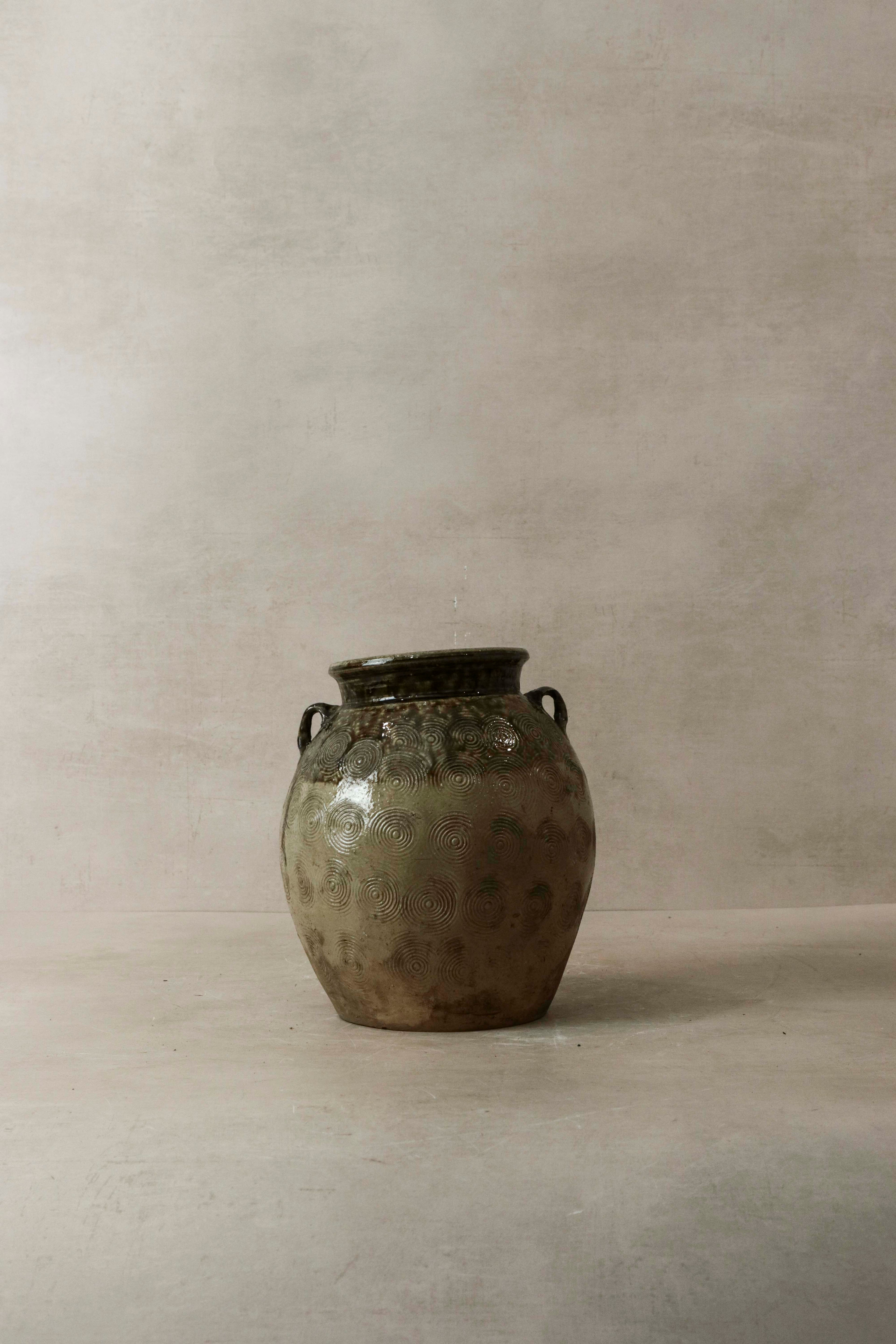 Vintage Glazed Yunnan Pot - OB74
