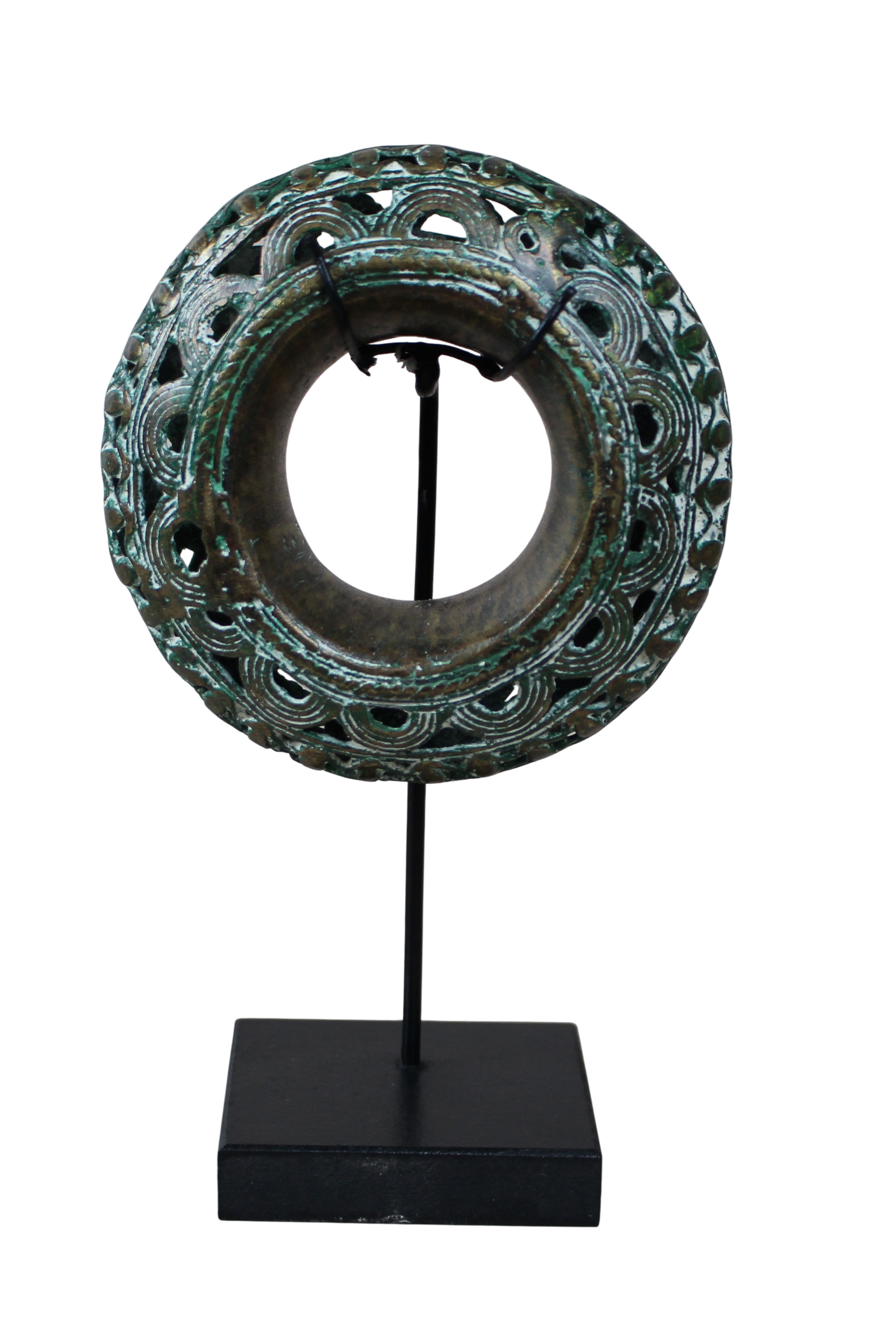 Benin Bronze Bangle - 207.4