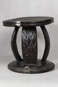 Vintage Rwanda Wood Side Table 2.1