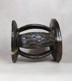 Vintage Rwanda Wood Side Table 2.1