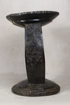 Vintage Rwanda Wood Side Table 2.2