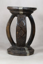 Vintage Rwanda Wood Side Table 2.3