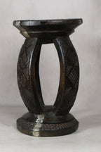 Vintage Rwanda Wood Side Table 2.3