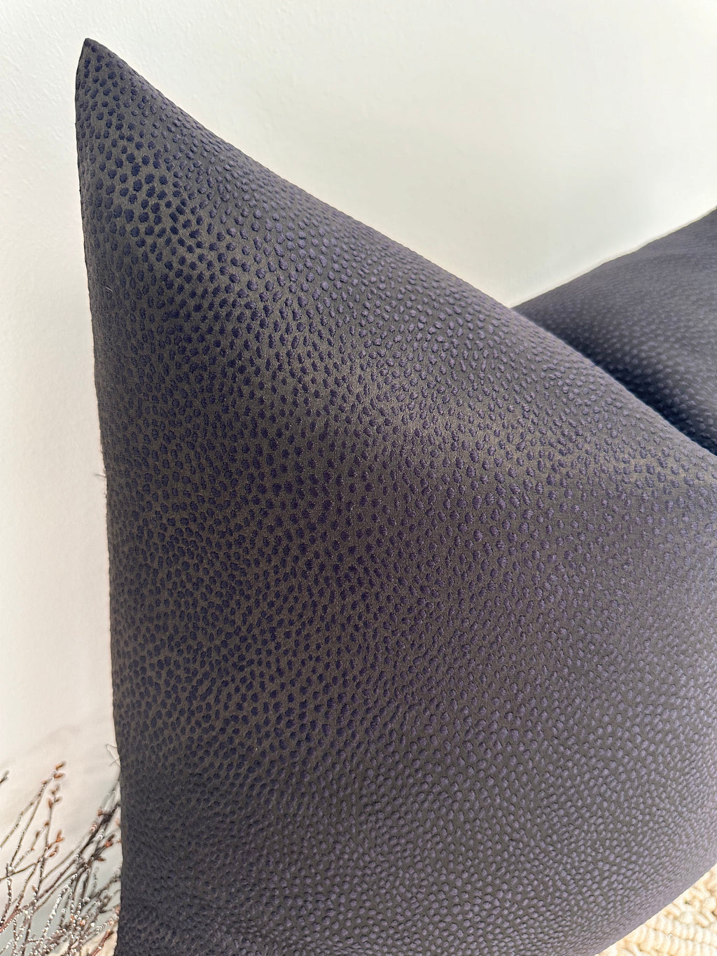 The Couture Cushion - The Black Borboletta Style No. 189