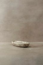 Handmade Marble Oval Dish No 1