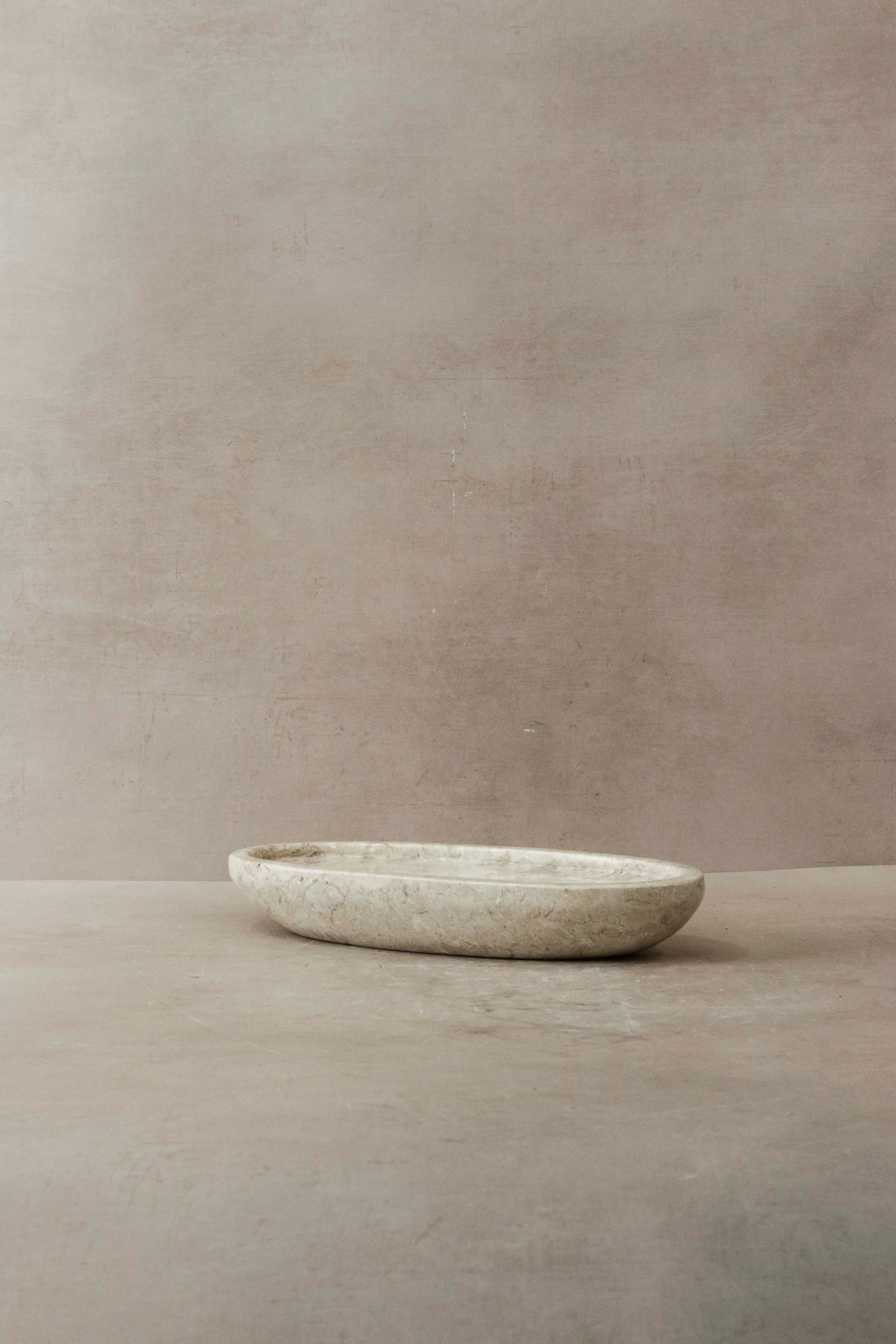 Handmade Marble Oval Dish No 2