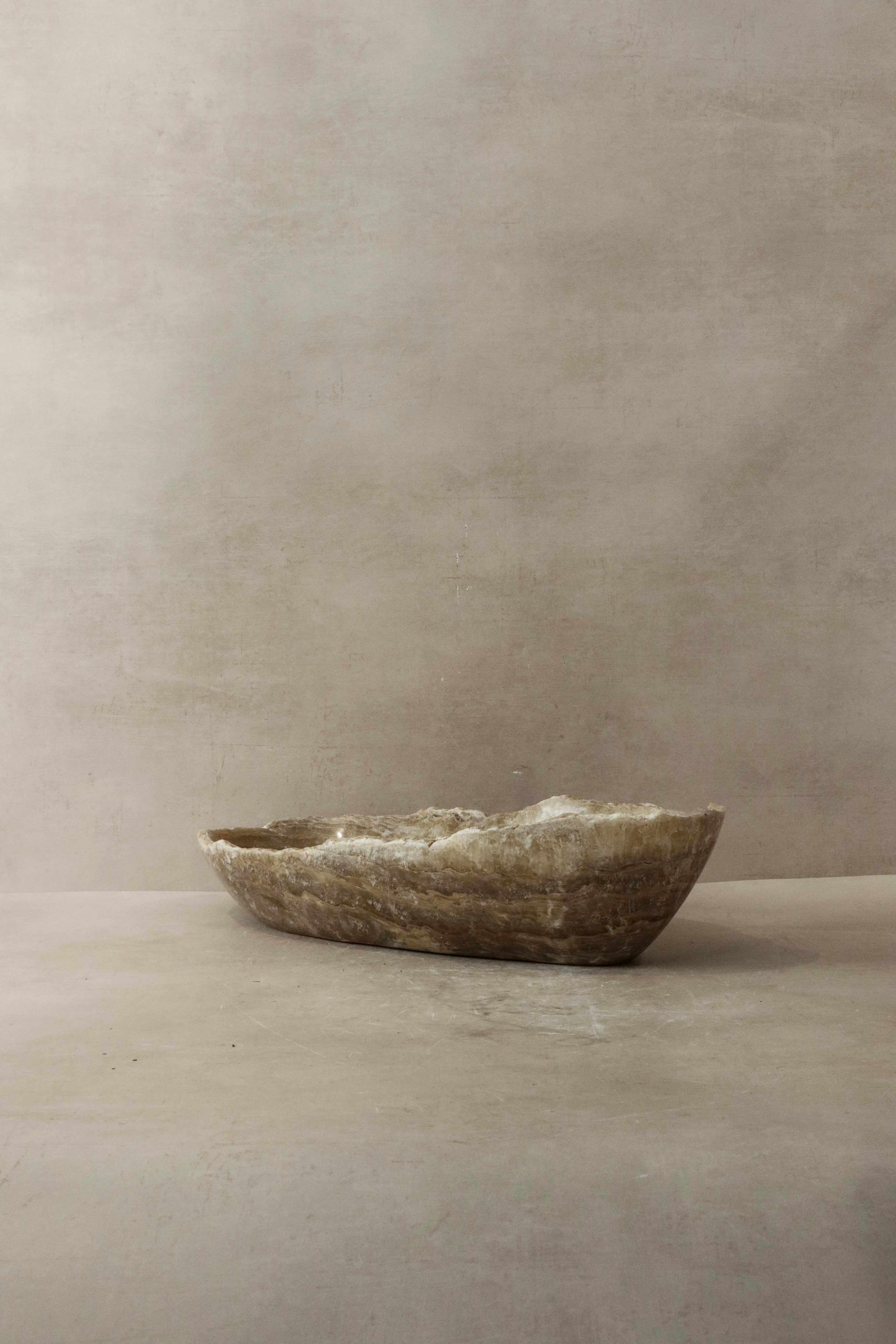 Premium Onyx Bowl Raw Edge No 1