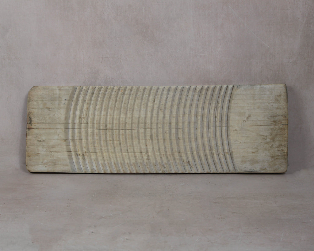 Vintage Elm Wooden Washboard - 26