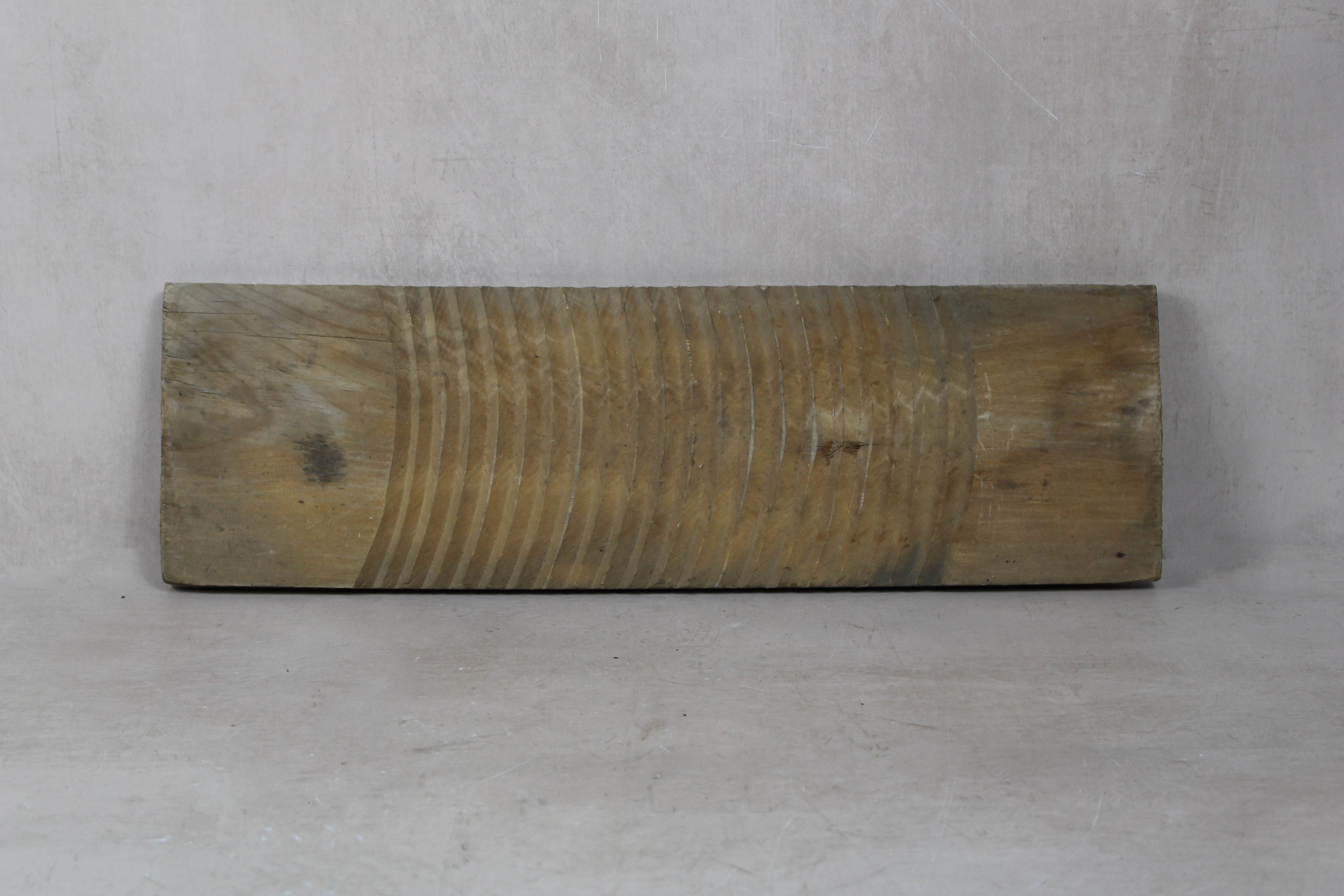 Vintage Elm Wooden Washboard - 25