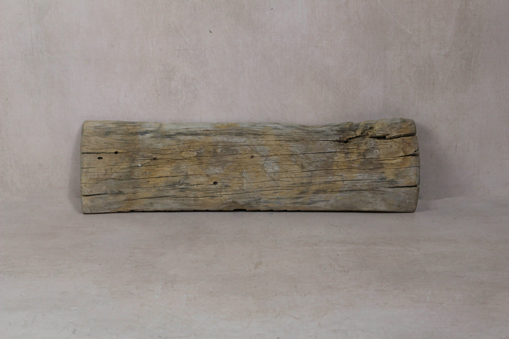 Vintage Elm Wooden Washboard - 23