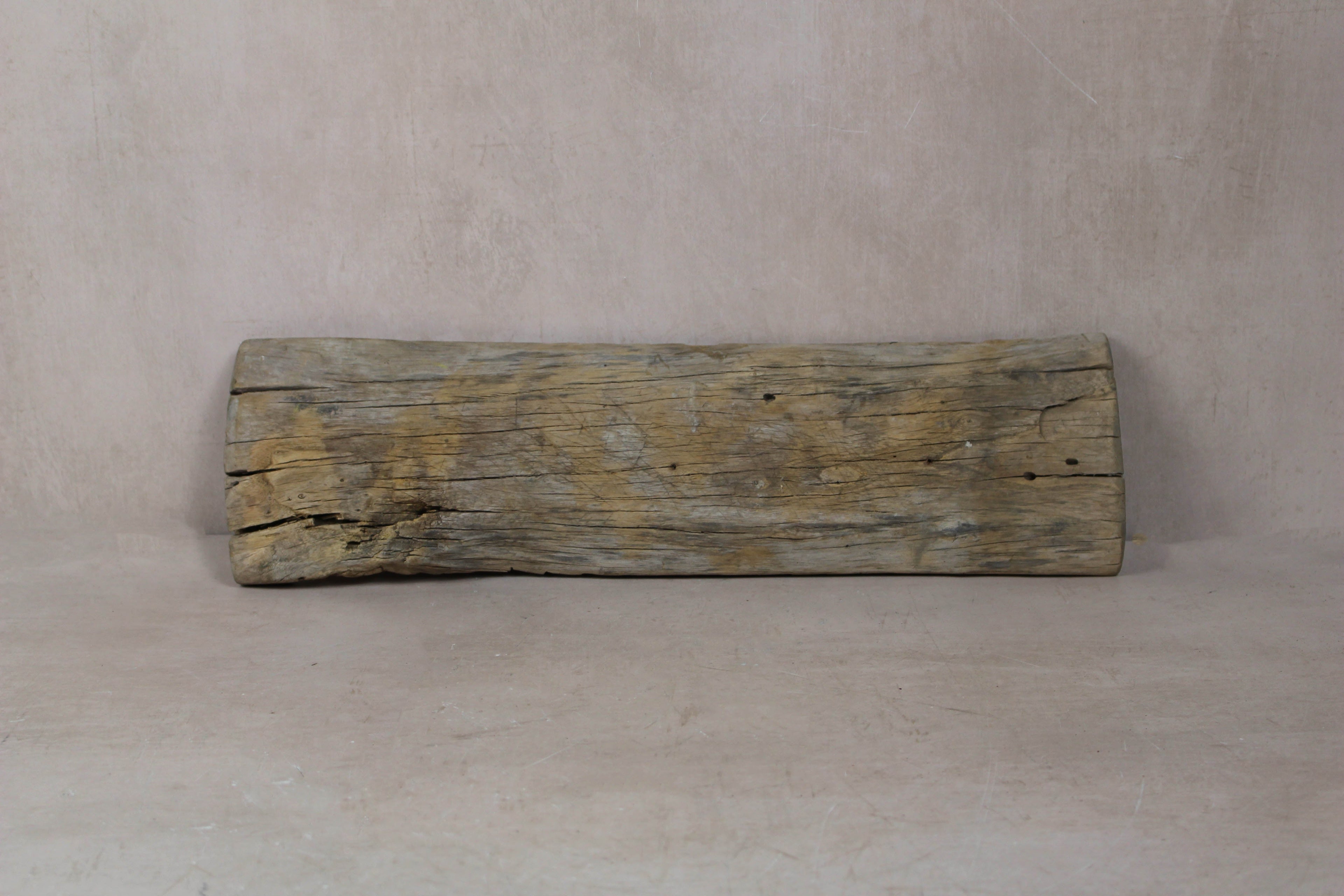 Vintage Elm Wooden Washboard - 23