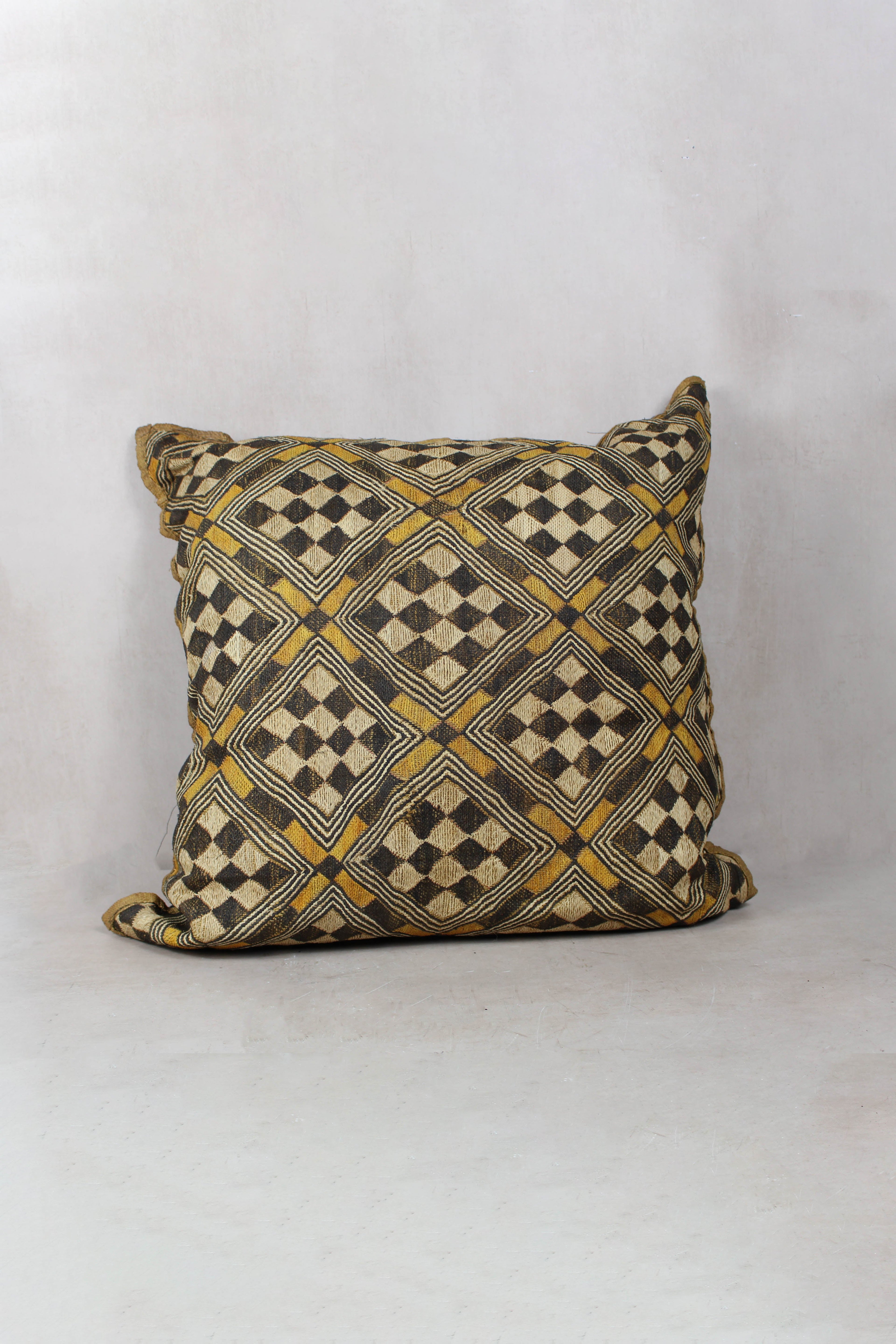 Vintage Showa Cloth Cushion - 25.6