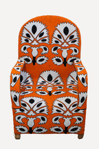 Yoruba Royal Beaded Chair 85.1