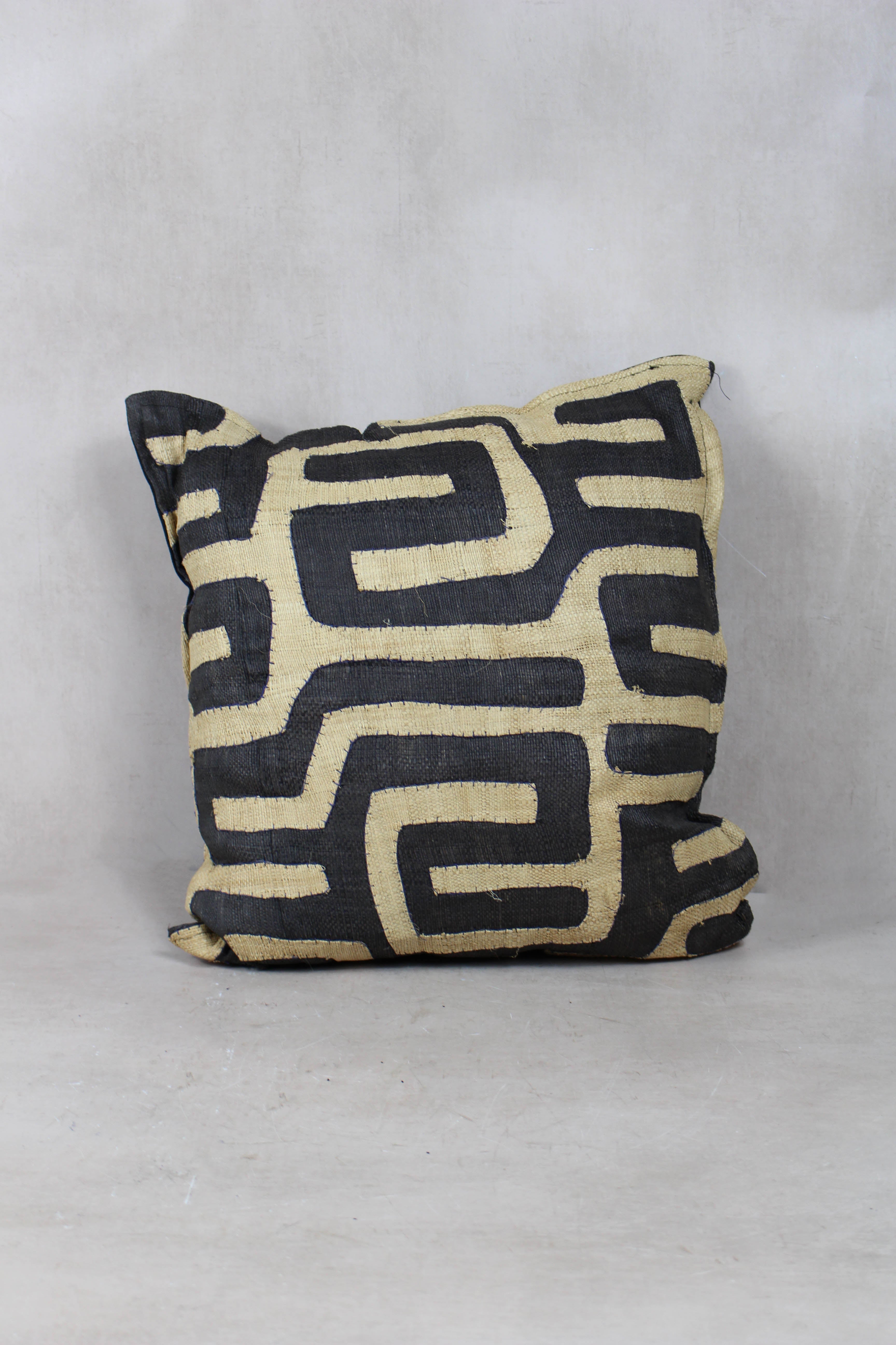 Vintage Kuba Cloth Cushion - 55.1