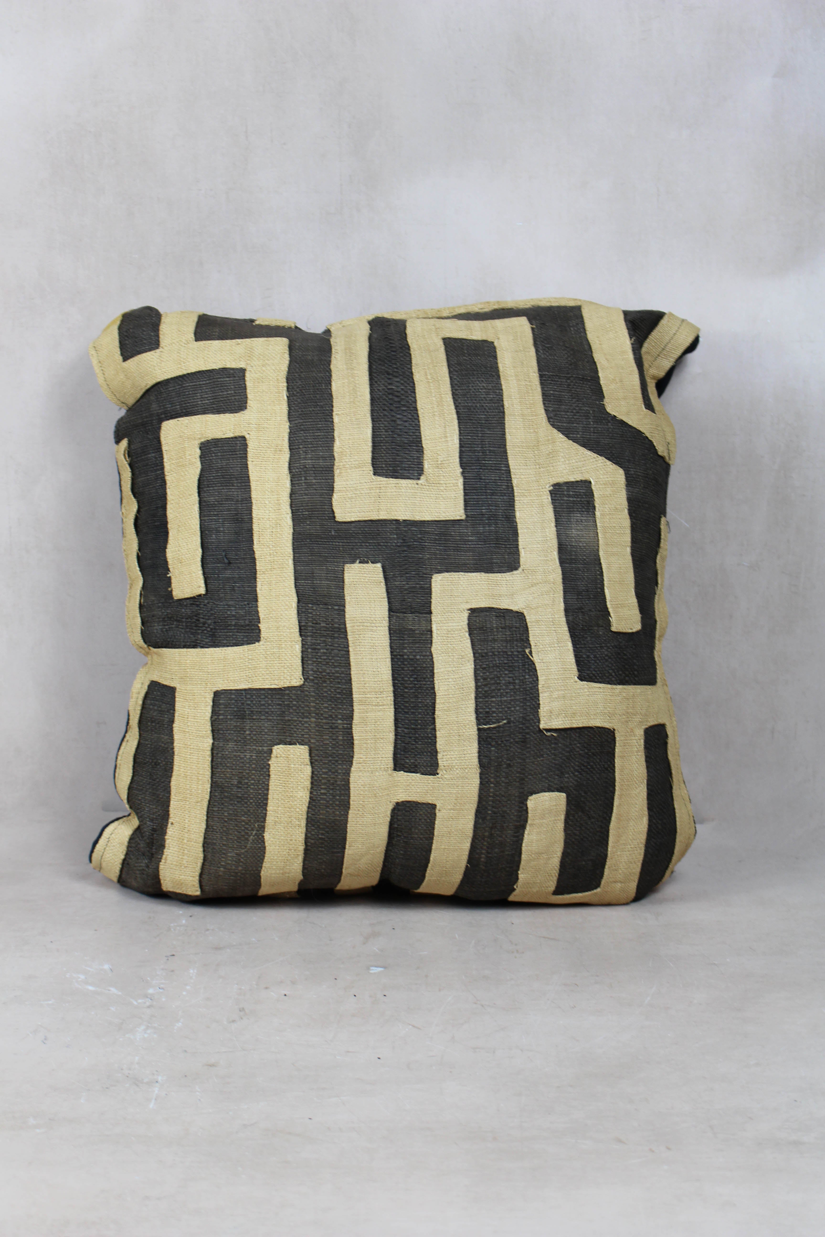 Vintage Kuba Cloth Cushion - 55.2