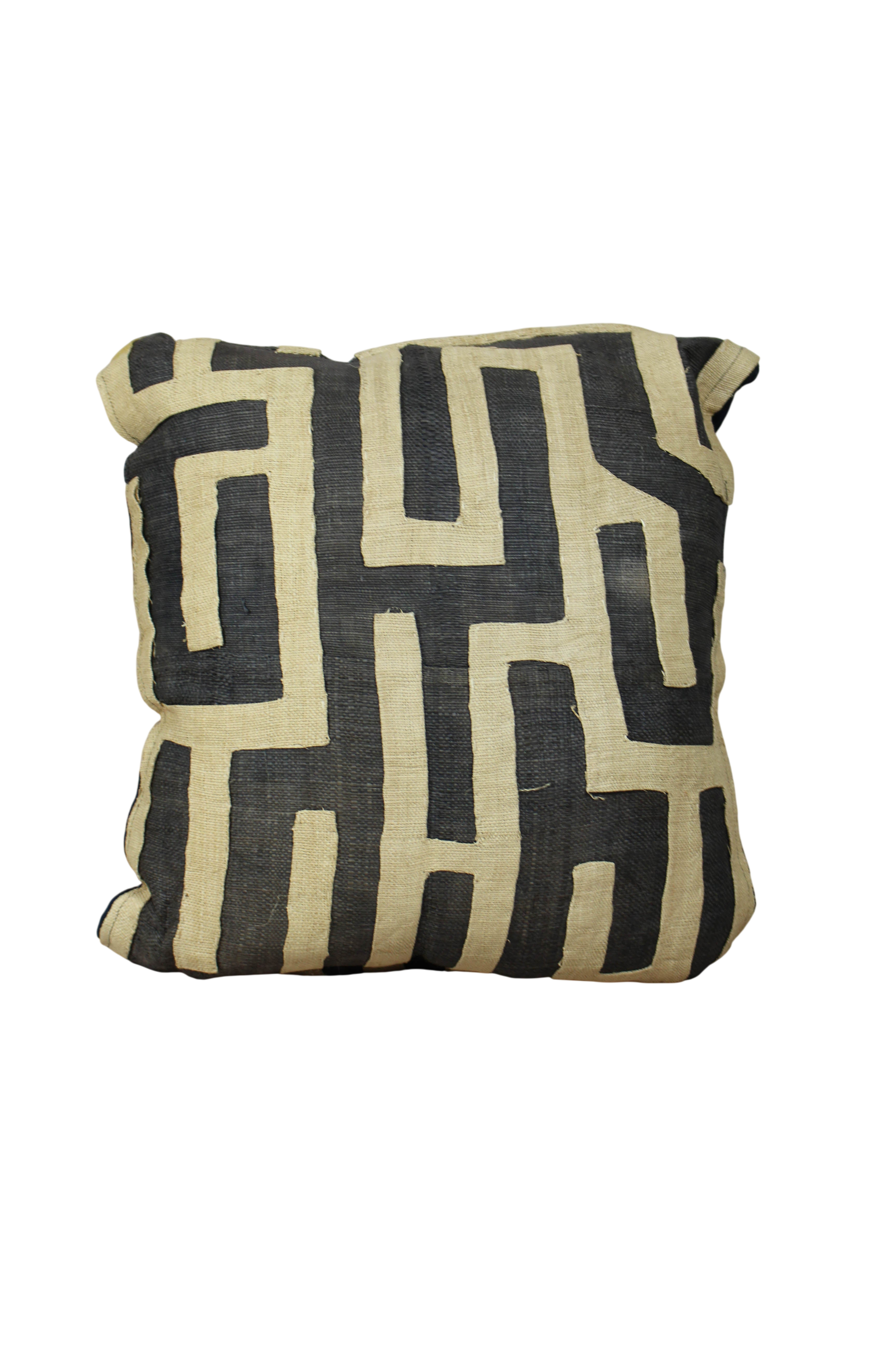 Vintage Kuba Cloth Cushion - 55.2