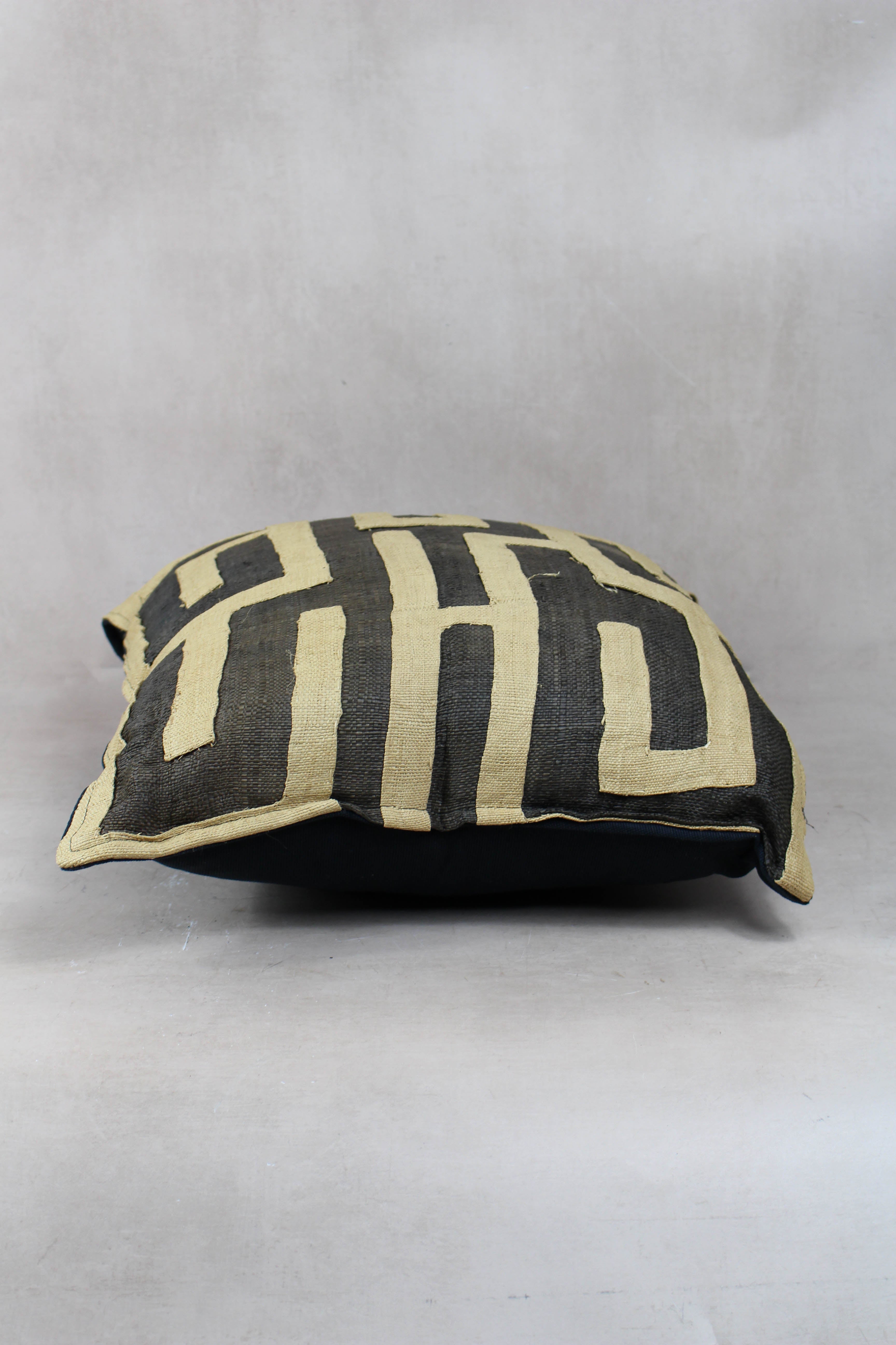 Vintage Kuba Cloth Cushion - 55.2