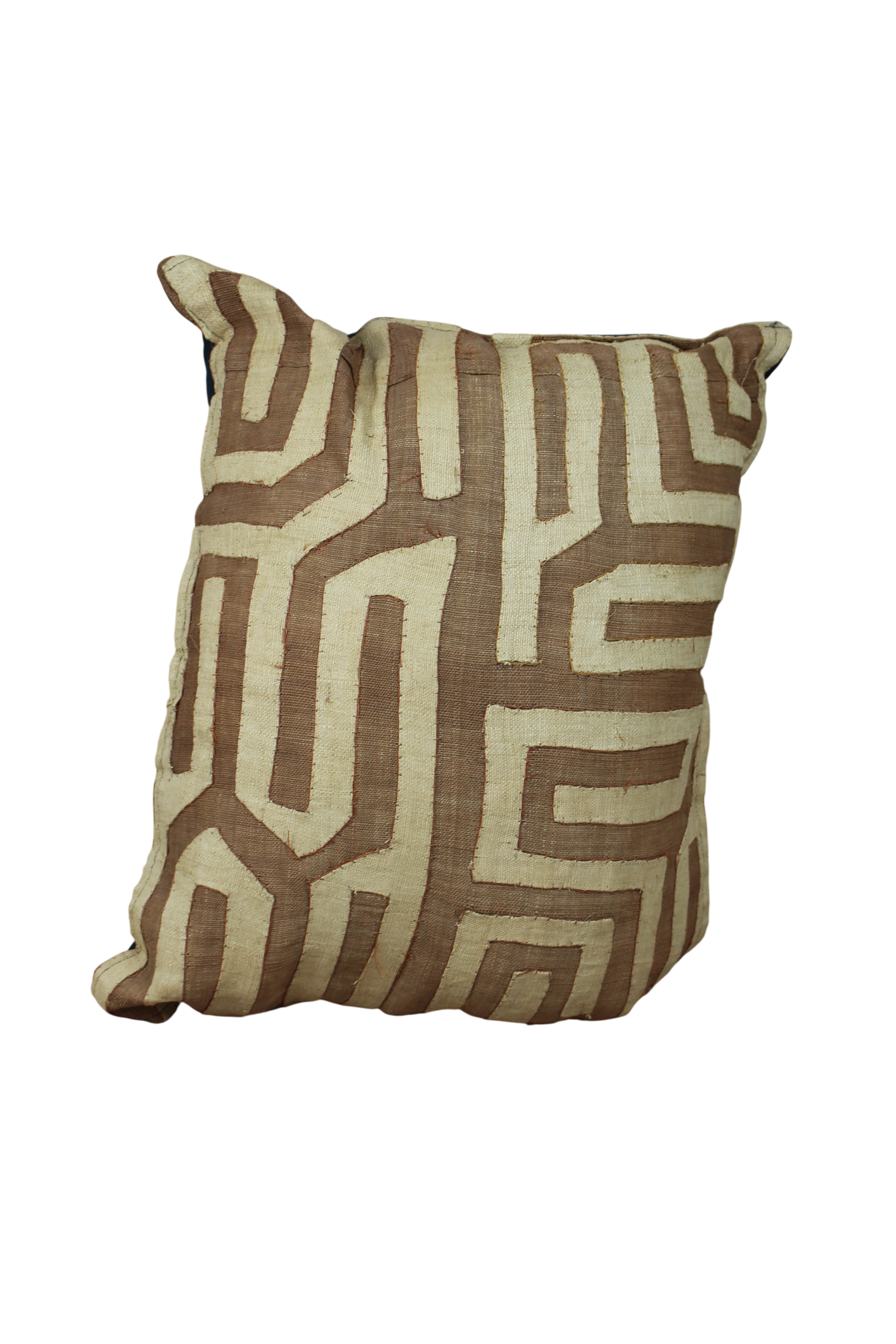 Vintage Kuba Cloth Cushion - 55.3