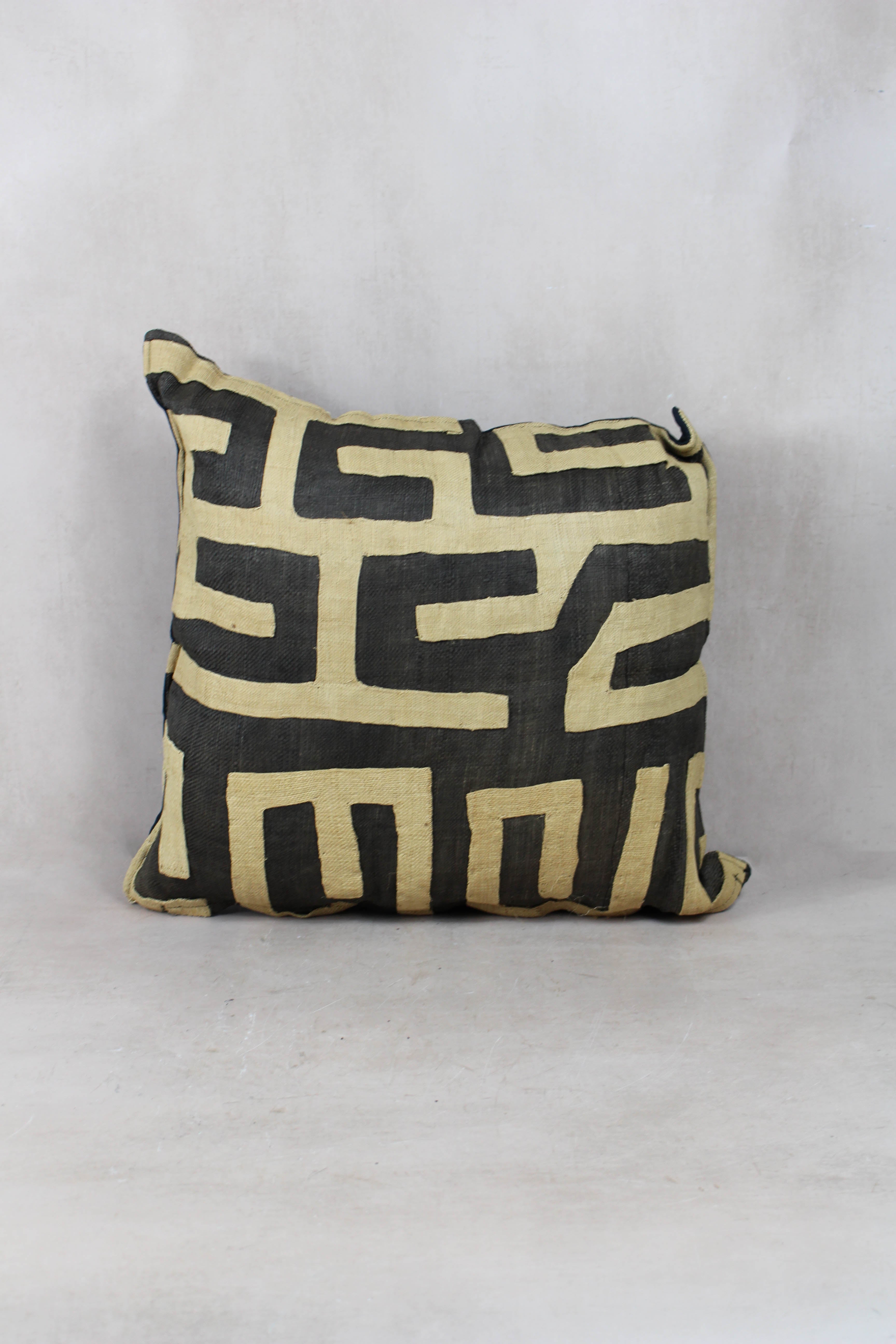 Vintage Kuba Cloth Cushion - 55.7