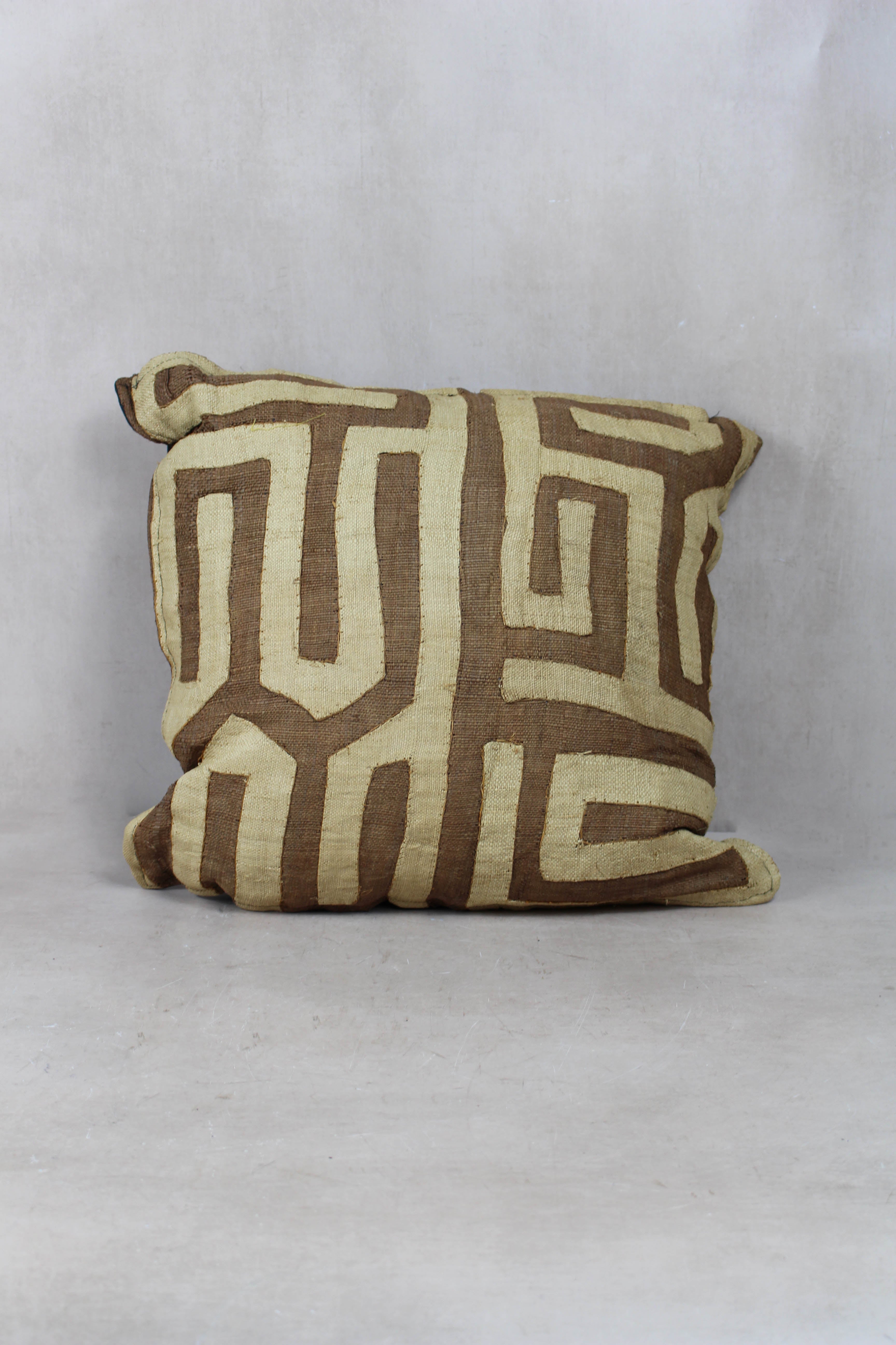 Vintage Kuba Cloth Cushion - 55.8
