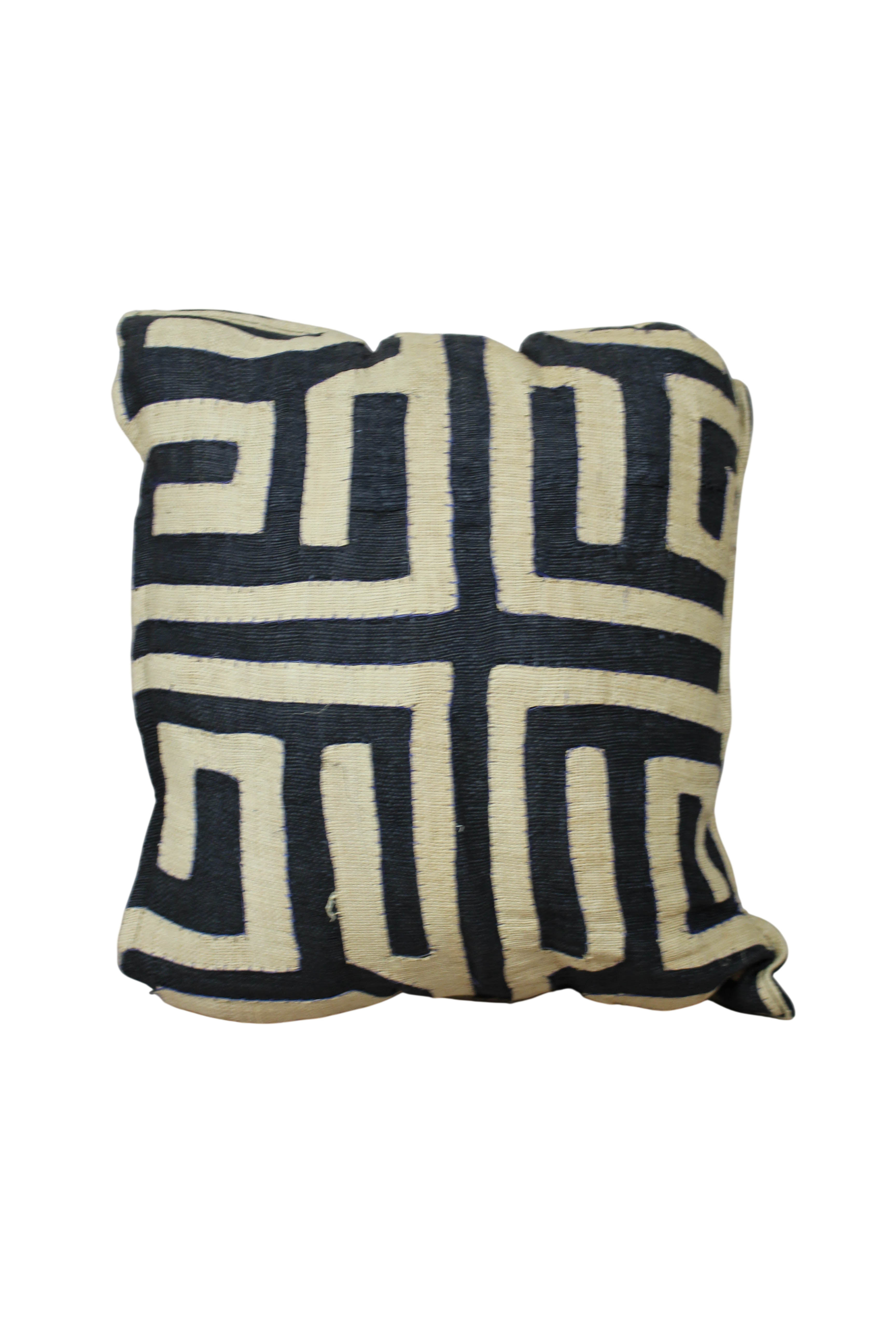 Vintage Kuba Cloth Cushion - 55.9