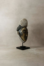 Beaded Punu Mask, Gabon - 6.1