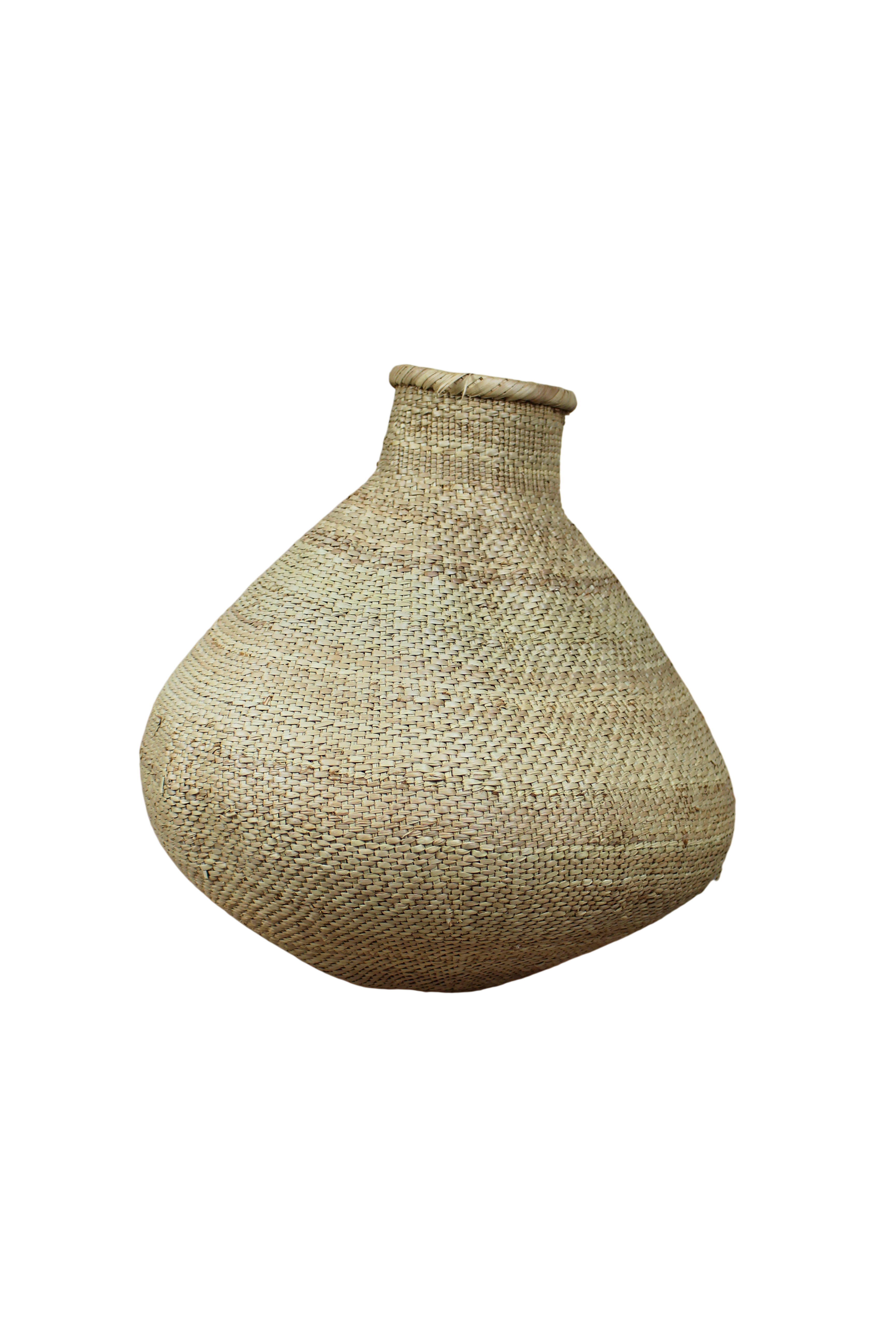Garlic Gourd woven basket - Zimbabwe - 18.1
