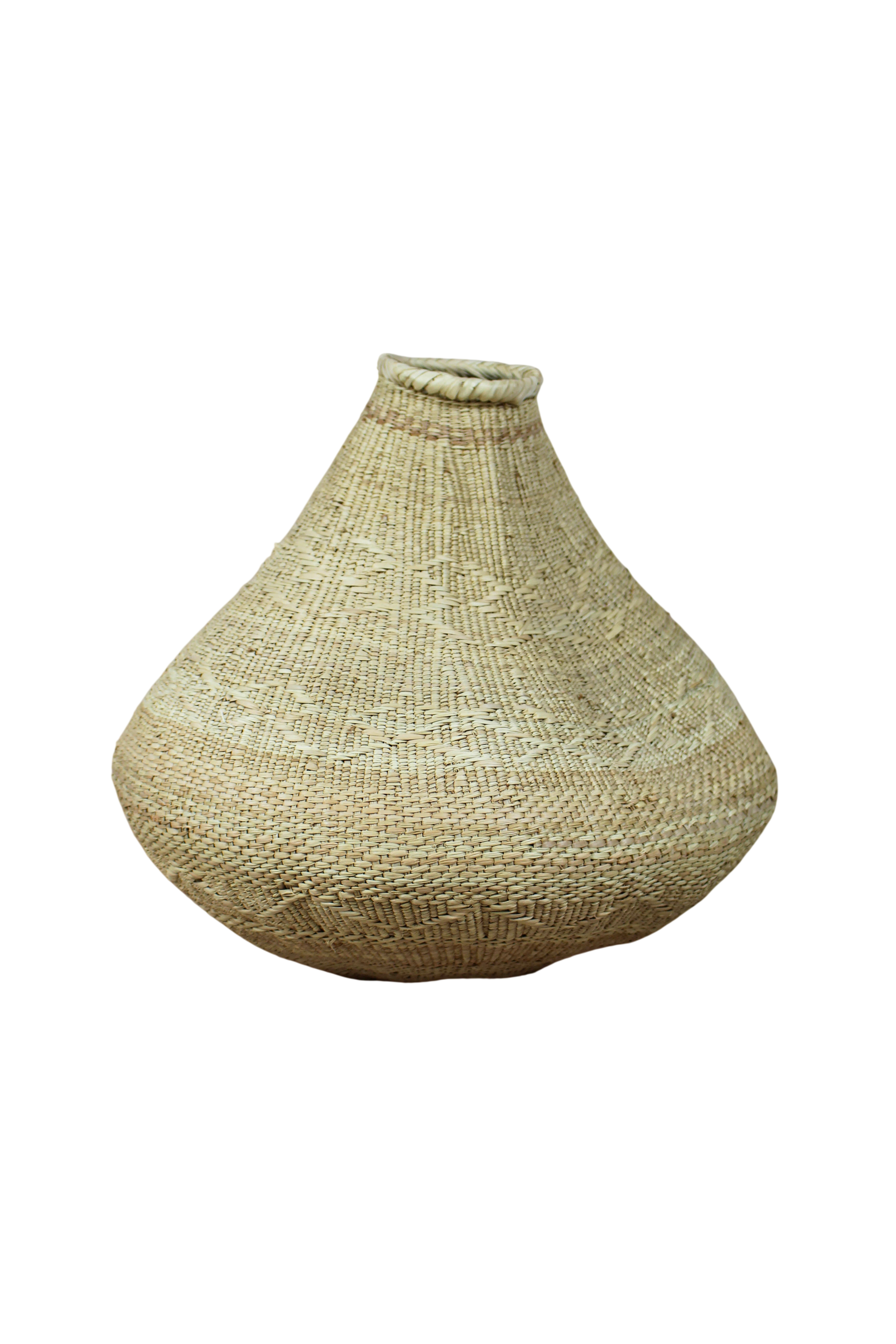 Garlic Gourd woven basket - Zimbabwe - 18.3