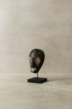 Hand carved African mask small - 60.93