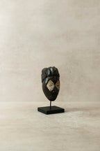 Hand carved African mask small - 60.11