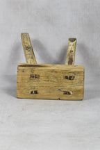 Vintage Rustic Stool Small - Elm wood - 43