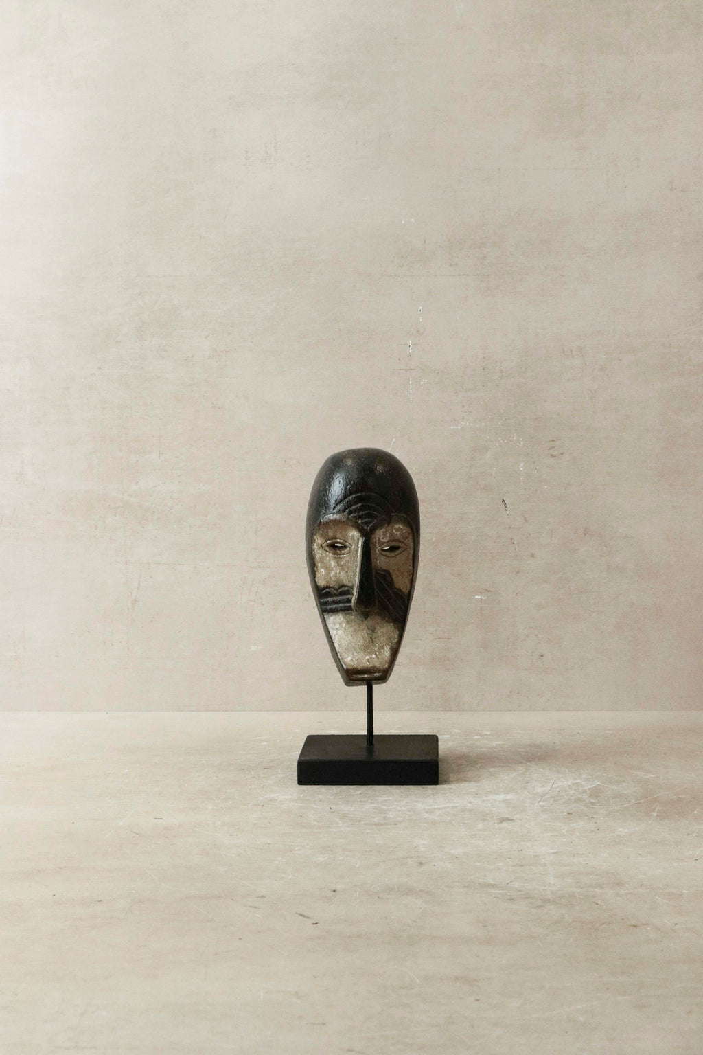 Hand carved African mask small - 60.42