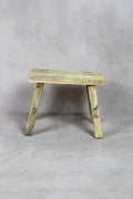 Vintage Rustic Stool Small - Elm wood - 45