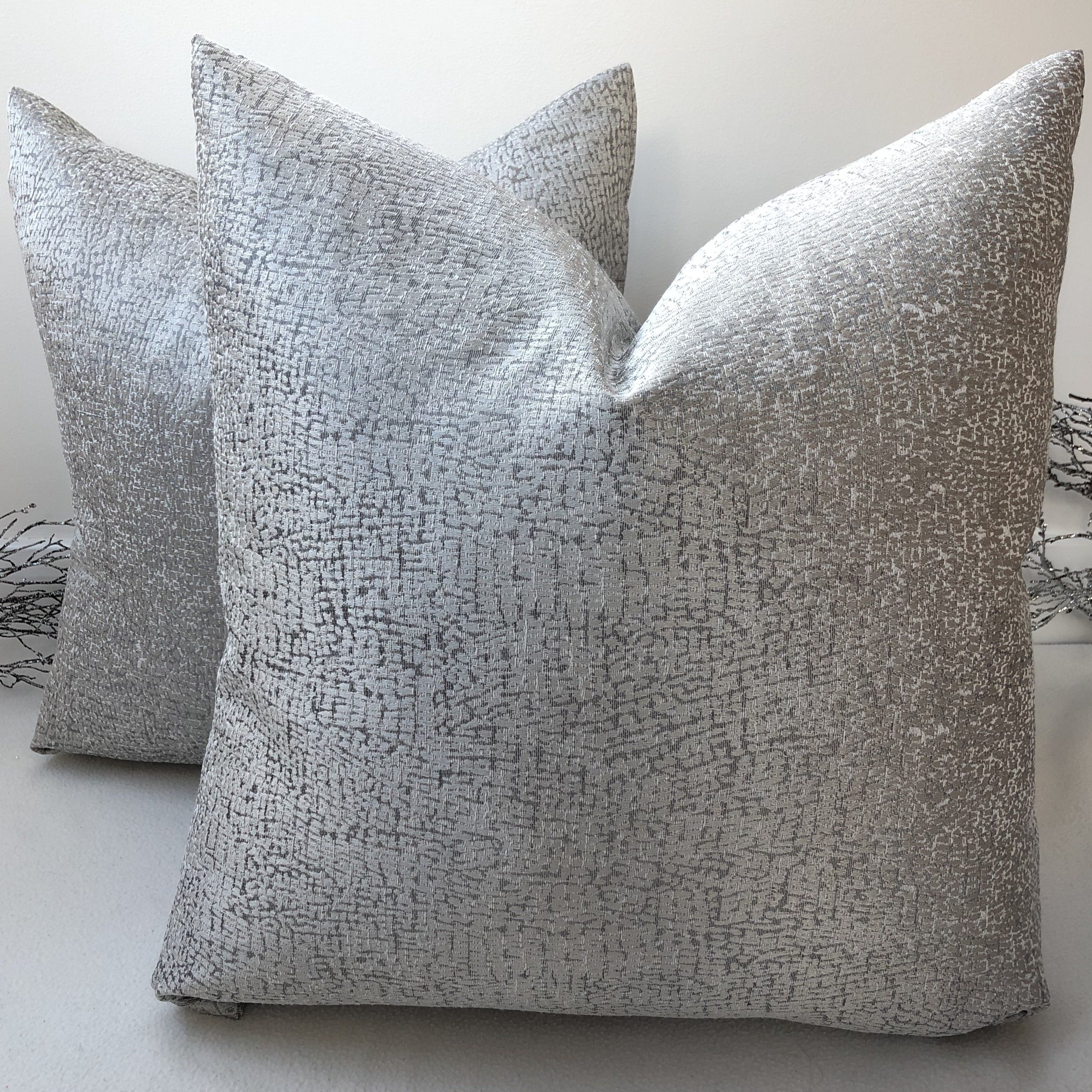 The Couture Cushion - The Silver Vera - Style No. 23