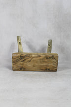 Vintage Rustic Stool Small - Elm wood - 46