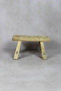 Vintage Rustic Stool Small - Elm wood - 47