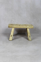 Vintage Rustic Stool Small - Elm wood - 47