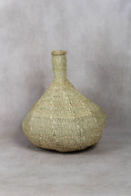 Garlic Gourd woven basket - Zimbabwe - 18.7