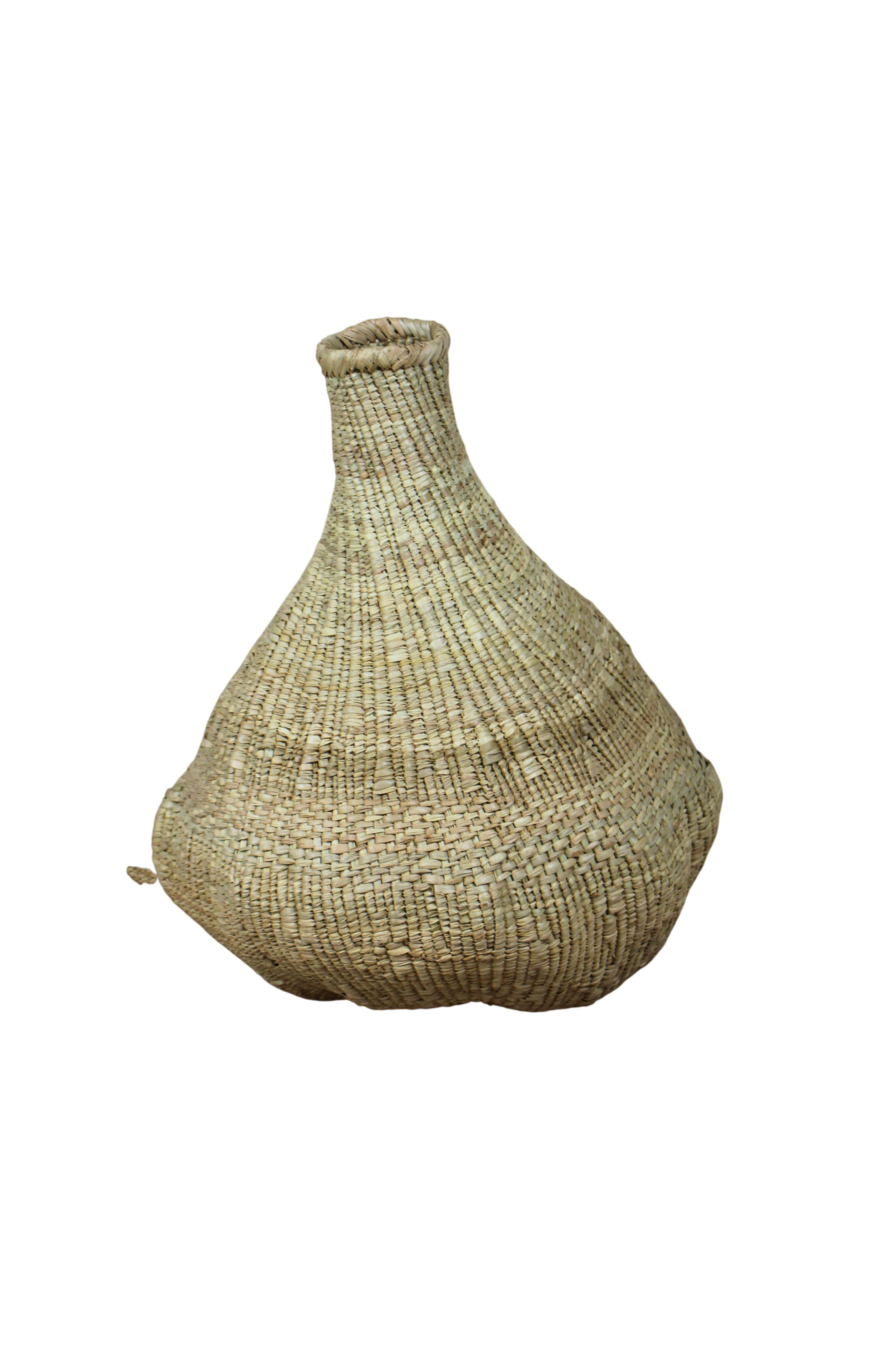 Garlic Gourd woven basket - Zimbabwe - 18.10