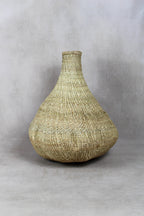 Garlic Gourd woven basket - Zimbabwe - 18.10